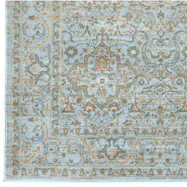 Charlton Home® Zullo Machine Woven Performance Green Rug & Reviews